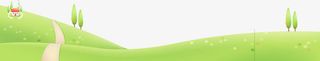 春季清新手绘草地免抠