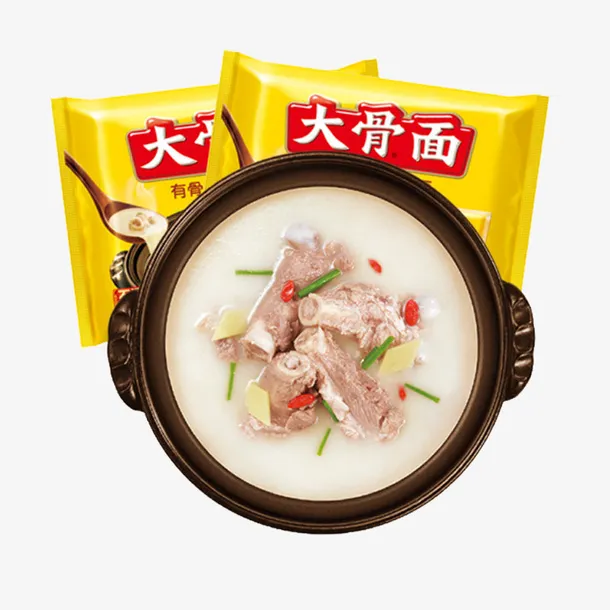 超浓大骨汤泡面免抠