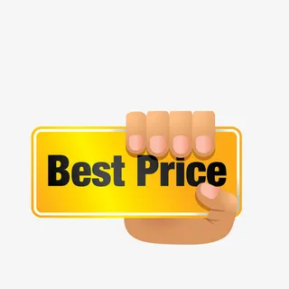 卡通手拿价格促销牌素材免抠