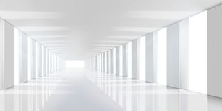 矢量3D大气空间建筑海报背景高清商务科技背景