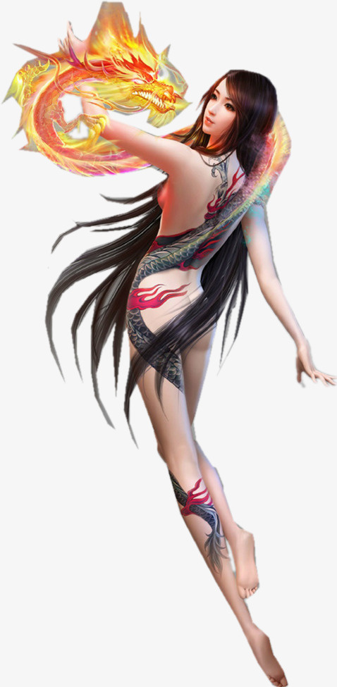 美女免抠
