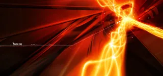 红色大气科技背景免抠