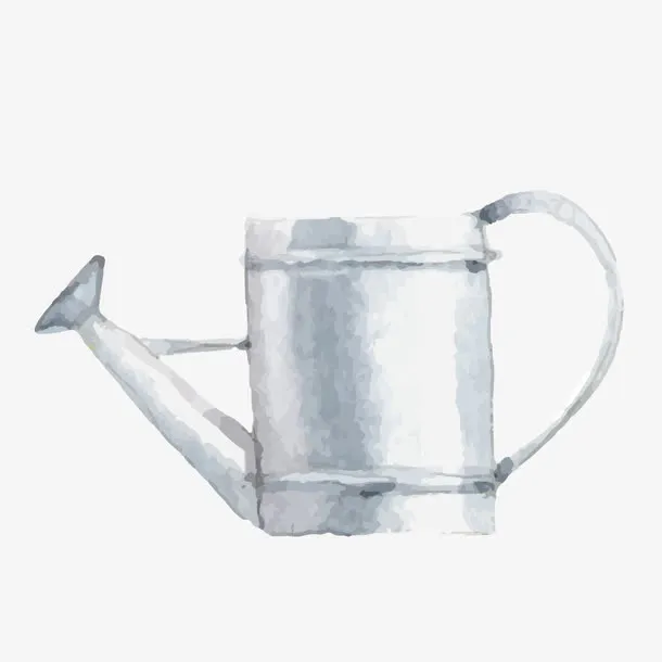手绘水壶免抠