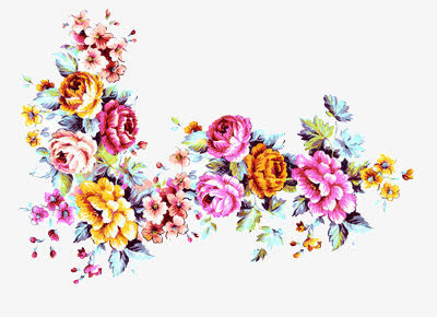 水彩鲜花免抠