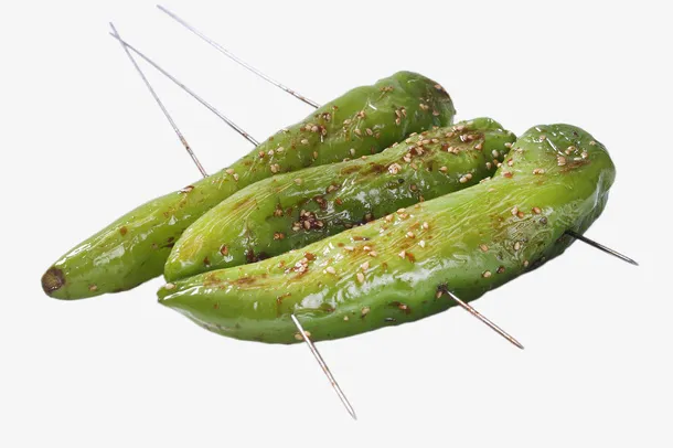 美味家常菜烤青椒免抠