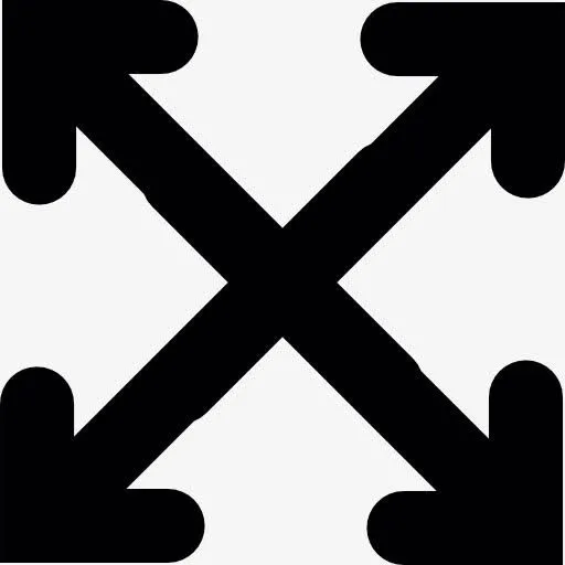 十字箭头图标免抠
