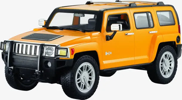 黄色Hummer免抠