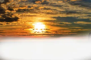 唯美火烧云免抠