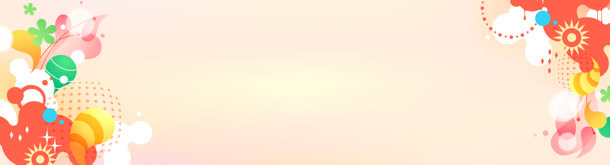 卡通背景banner