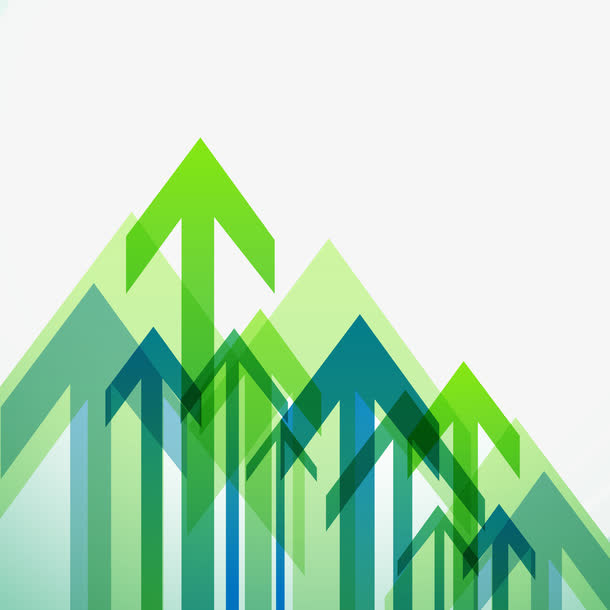 几何箭头透明背景