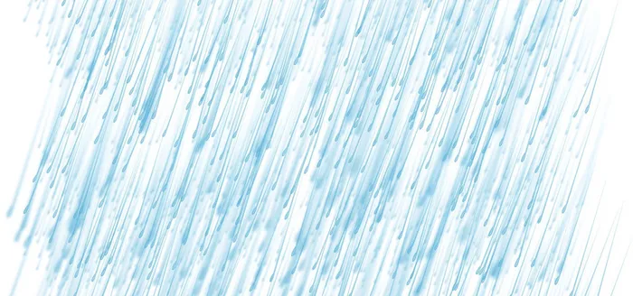 密集的蓝色雨滴图片高清