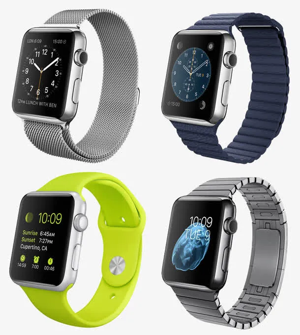 铝金属表壳apple watch免抠