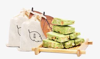 香楠抹茶牛轧糖免抠