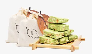 香楠抹茶牛轧糖免抠