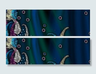 手绘花纹古典花纹底纹高清