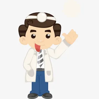 卡通医生素材免抠