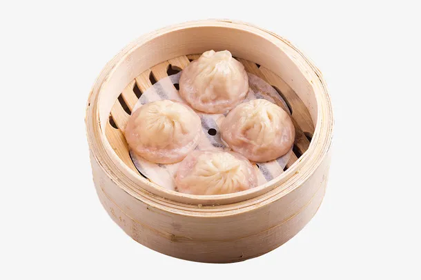 白色灌汤包免抠
