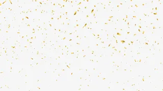 金色碎片底纹装饰矢量素材免抠