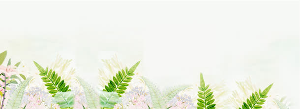 小清新背景海报