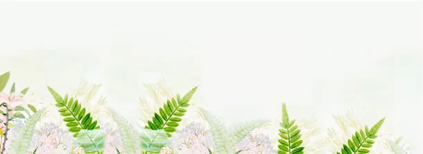 小清新背景海报