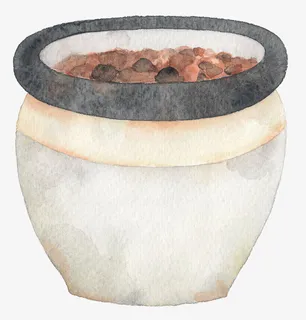 可爱小清新装饰海报装饰罐子免抠