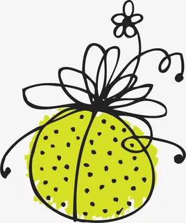 绿色心形礼盒免抠