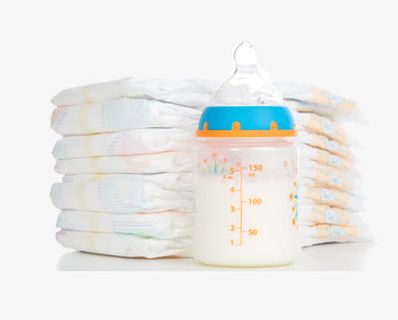 婴儿必备品免抠