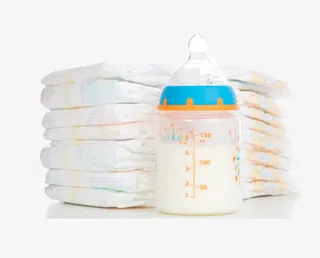 婴儿必备品免抠