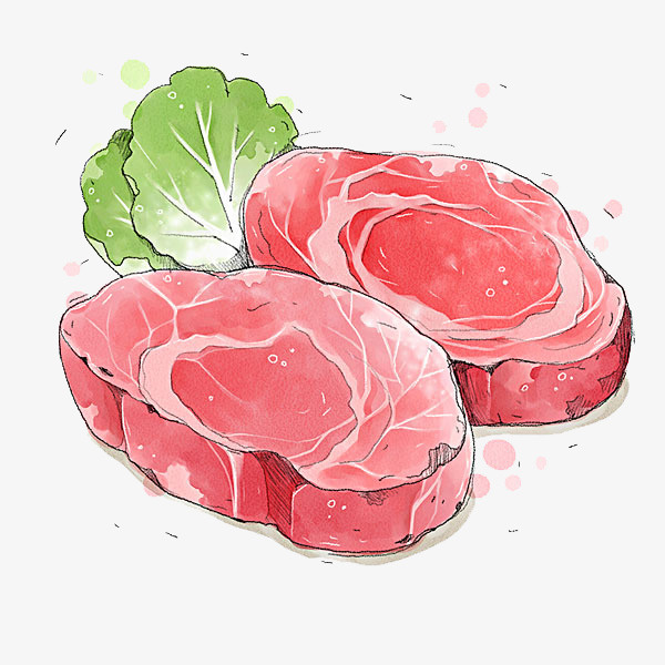 两块瘦肉免抠