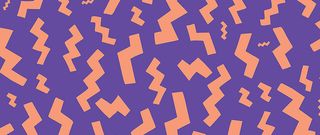 简约几何图形紫色背景banner高清