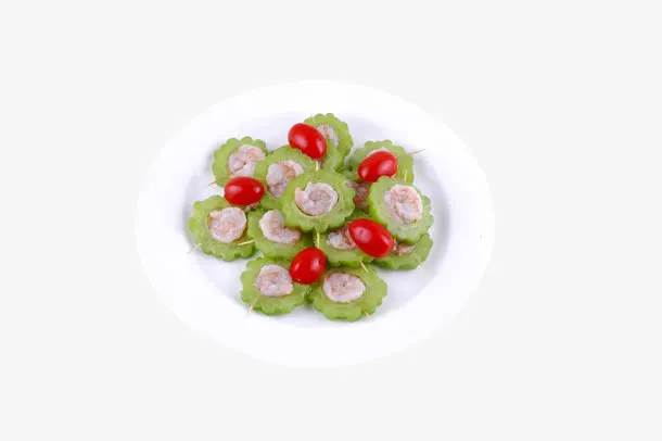 特色苦瓜肉片免抠