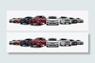 东风悦达起亚最新全系车型图免抠