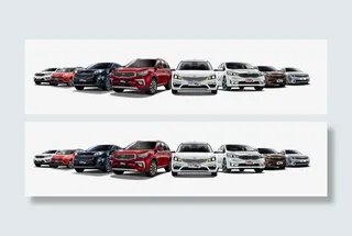 东风悦达起亚最新全系车型图免抠