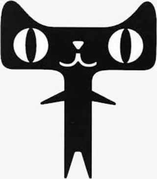 黑色卡通天猫双11免抠