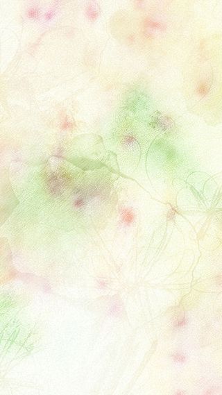 淡雅简约花草图案H5背景素材高清