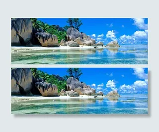 大气海报风景免抠