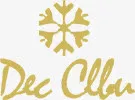 冬日黄色雪花字母设计免抠