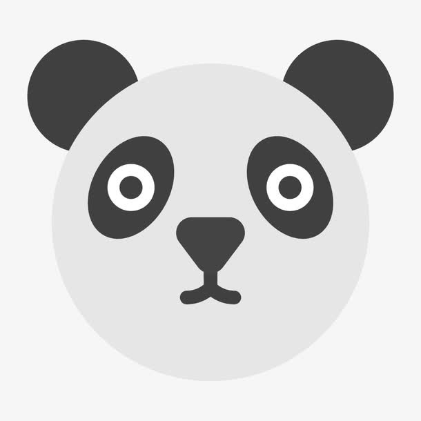 熊猫头像免抠