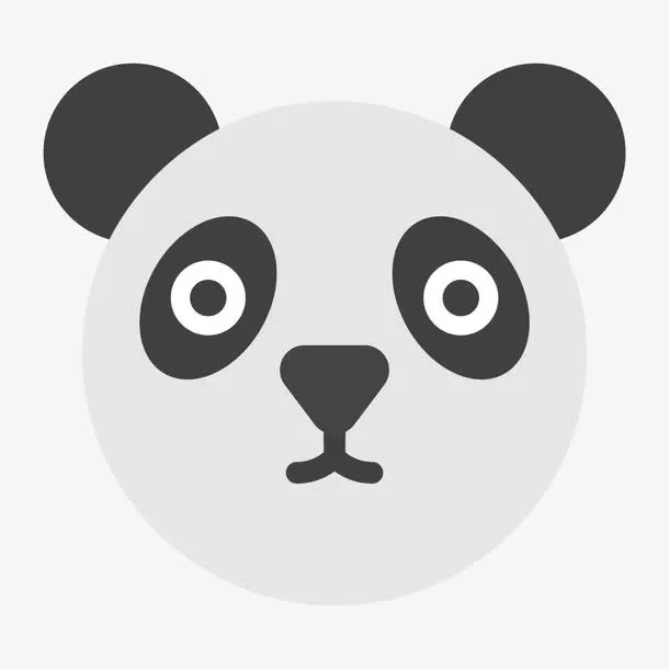 熊猫头像免抠