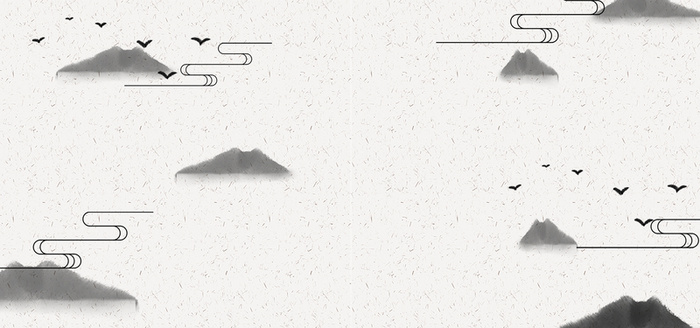 立秋文艺海报背景高清