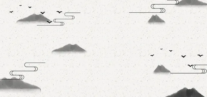 立秋文艺海报背景高清