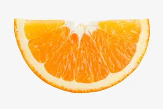 橙色香甜水果切碎的奉节脐橙实物免抠