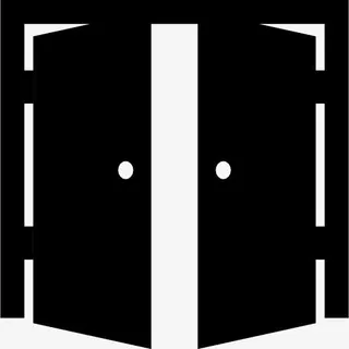 门打开了入口图标免抠