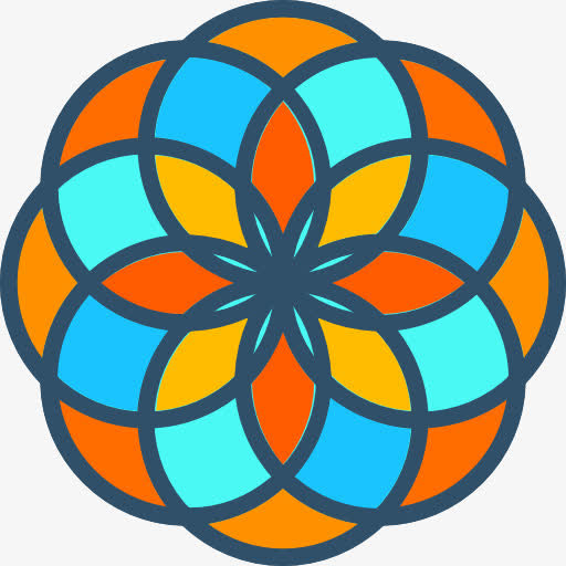 生命之花图标免抠