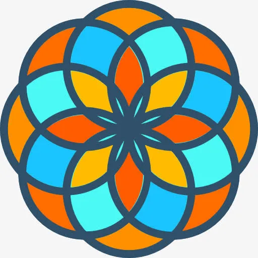 生命之花图标免抠