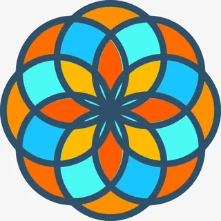 生命之花图标免抠