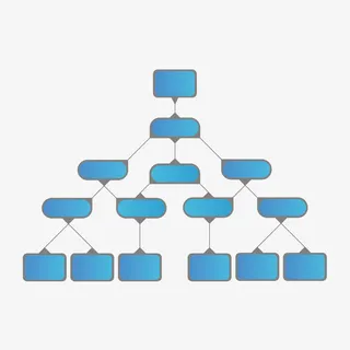 组织架构图免抠