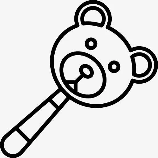 小熊的头图标免抠