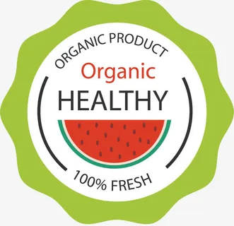 西瓜标签矢量图免抠