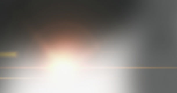 黄色光效放射性合成效果免抠